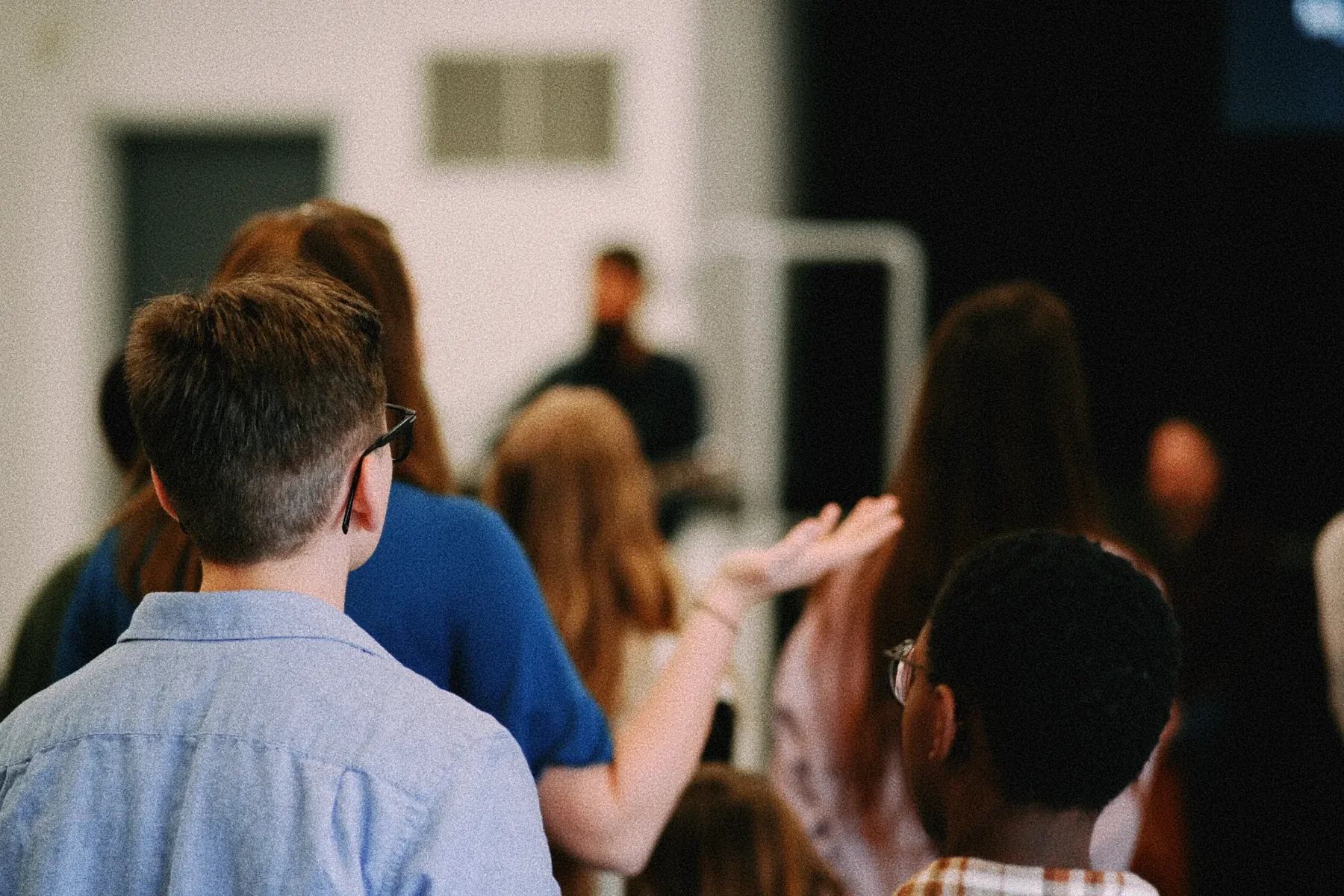 The Grace church family gathered for teaching