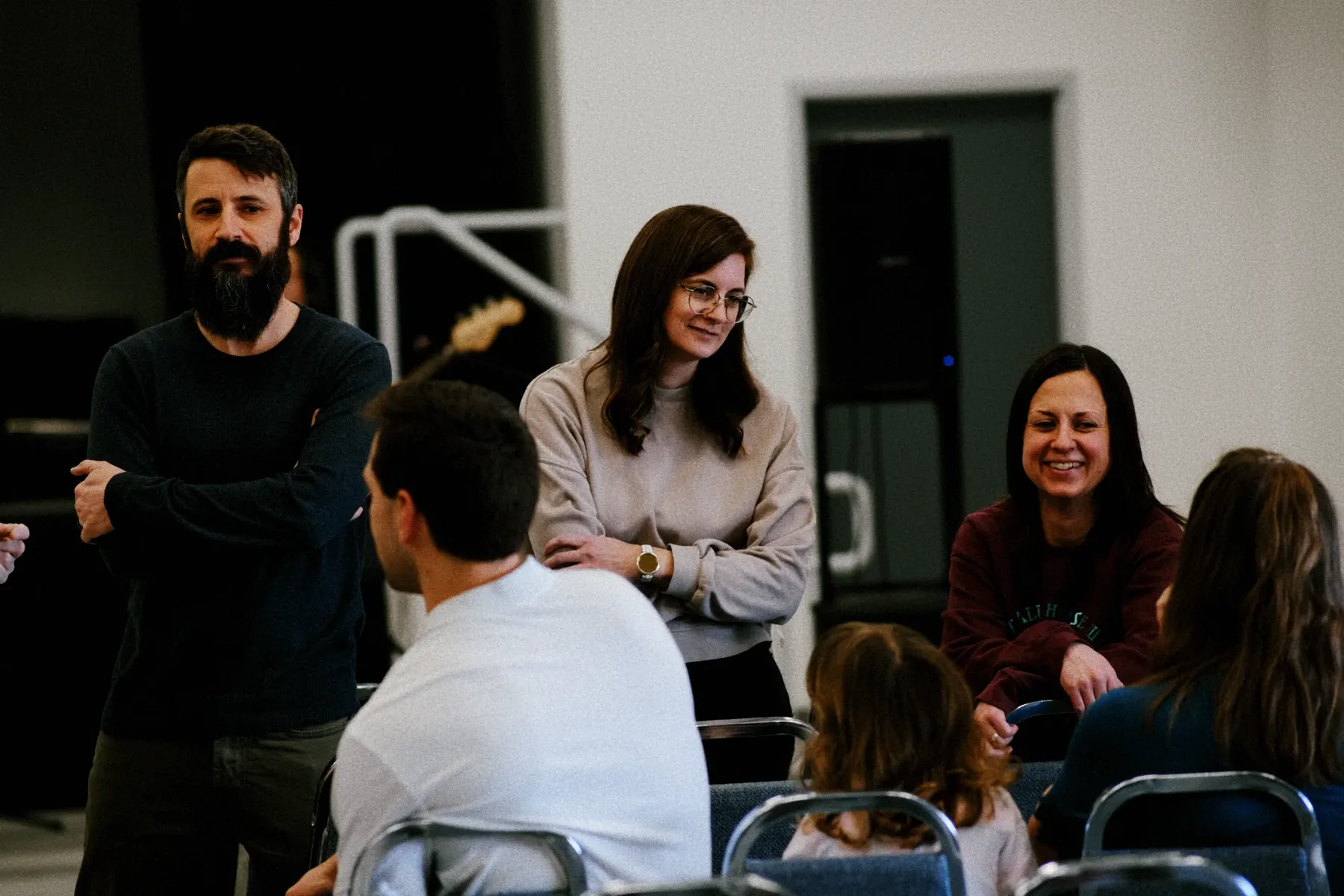 People sharing life together at a Grace church gathering